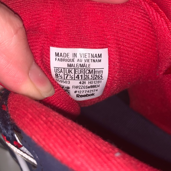 Reebok Question Mid USA Allen Iverson Athletic Sneakers Size 8.5 - Picture 6 of 7